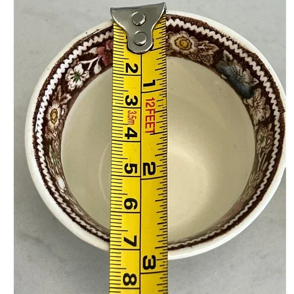 Vtg Midwinter Rural England Mini Creamer Sugar Bowl Set Farmhouse Cottagecore - Picture 10 of 11